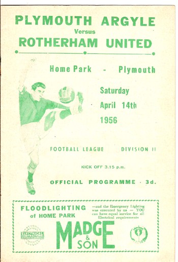 Plymouth Argyle FC v Rotherham United FC